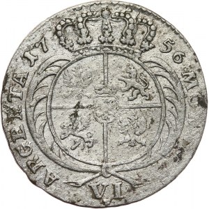 Germany, Brandenburg-Prussia, Friedrich II, 6 Groschen 1756, Konigsberg