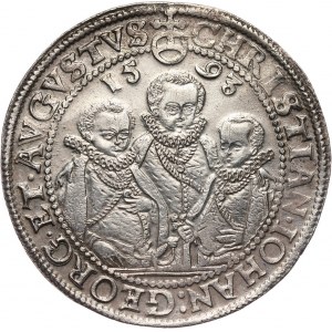 Germany, Saxony, Christian II, Johann Georg and August, Taler 1593 HB, Dresden