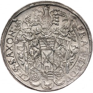 Germany, Saxony, Christian II, Johann Georg and August, Taler 1593 HB, Dresden