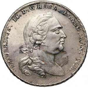 Germany, Hessen-Kassel, Friedrich II, Taler 1766, Kassel