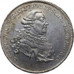 Germany, Schwarzburg-Rudolstadt, Ludwig Günther II, Taler 1780, Saalfeld