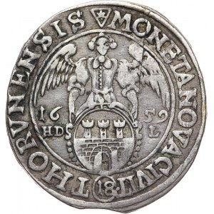 Jan II Kazimierz, ort 1659 HD-L, Toruń