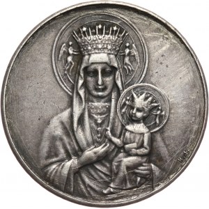 Polska pod zaborami, medal srebrny z 1914 roku, Pamiątka ślubu Marii Potockiej i Józefa Tyszkiewiczów