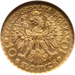 II RP, 10 złotych 1925, Bolesław Chrobry