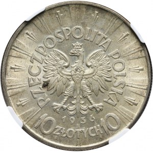II RP, 10 złotych 1936, Warszawa, Józef Piłsudski