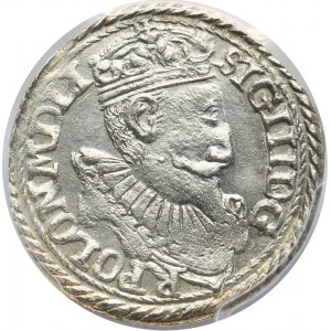 Zygmunt III Waza, trojak 1597, Olkusz
