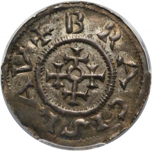 Bohemia, Bretislaus I 1037-1055, Denar ND, Prague