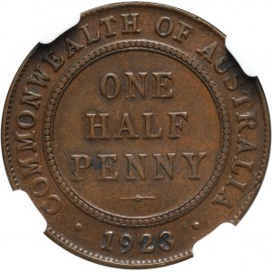Australia, George V, 1/2 Penny 1923