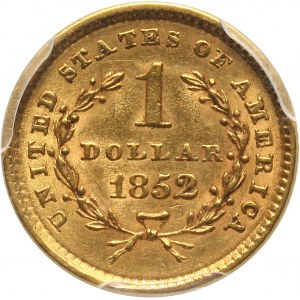 Stany Zjednoczone Ameryki, dolar 1852, Filadelfia
