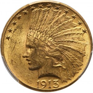 Stany Zjednoczone Ameryki, 10 dolarów 1913, Filadelfia