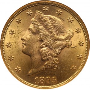 USA, 20 Dollars 1895, Philadelphia