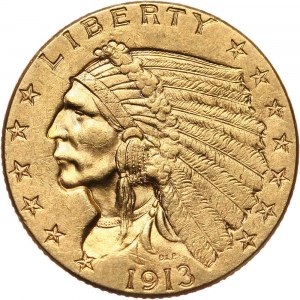 Stany Zjednoczone Ameryki, 2 1/2 dolara 1913, Filadelfia