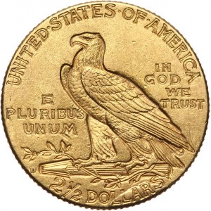 Stany Zjednoczone Ameryki, 2 1/2 dolara 1925 D, Denver