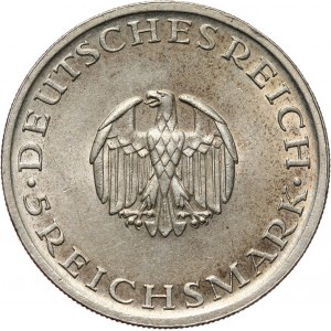 Niemcy, Republika Weimarska, 5 marek 1929 A, Berlin, Lessing