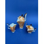 Serwis kawowy, proj. Z. Buksowicz, Wytwórnia Wyrobów Ceramicznych Steatyt, lata 70-te.