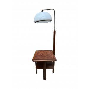 Lampada Art Déco con tavolo, anni '20/'30.