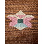 Kilim kwiatowy Art Deco. Wytwórnia Gliniany, Polska, lata 30-te XX w.