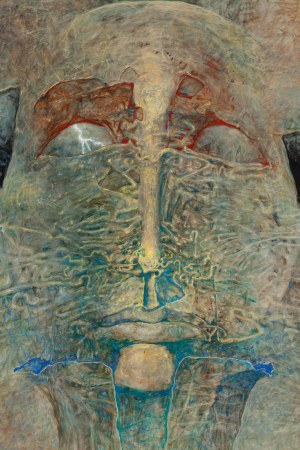 Zdzisław Beksiński (1929 Sanok - 2005 Warszawa), Bez tytułu, 2004