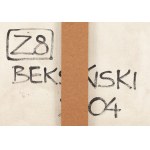 Zdzislaw Beksinski (1929 Sanok - 2005 Warsaw), Untitled, 2004