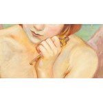 Wlastimil Hofman (1881 Prague - 1970 Szklarska Poreba), Angel with a Key, 1920s-1930s.