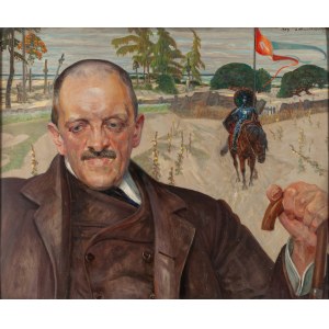 Jacek Malczewski (1854 Radom - 1929 Kraków), Portret Józefa Nekanda Trepki, 1909