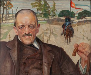 Jacek Malczewski (1854 Radom - 1929 Kraków), Portret Józefa Nekanda Trepki, 1909