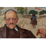 Jacek Malczewski (1854 Radom - 1929 Krakov), Portrét Józefa Nekanda Trepku, 1909