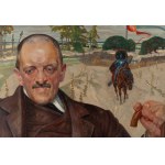 Jacek Malczewski (1854 Radom - 1929 Krakow), Portrait of Józef Nekand Trepka, 1909
