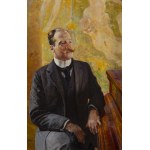 Jacek Malczewski (1854 Radom - 1929 Kraków), Portret mężczyzny przy fortepianie, 1901