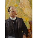 Jacek Malczewski (1854 Radom - 1929 Krakau), Porträt eines Mannes am Klavier, 1901