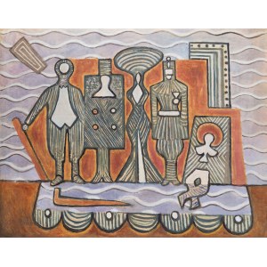 Jerzy Janisch (1901 Gródek Jagielloński - 1962 Warsaw), Mannequins, ca1942