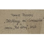 Tomasz Poznysz (ur. 1988, Pasłęk), Odaliska en grisaille z cyklu Pod skórą, 2023