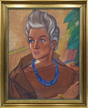 Zofia STRYJEŃSKA (1891-1976), Portret kobiety, ok. 1940