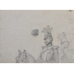 Piotr MICHAŁOWSKI (1800-1855), Kinder - Skizze