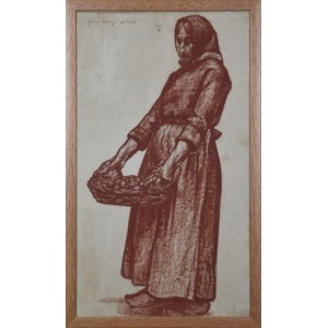 George DORIGNAC (1879-1925), Kobieta z koszem owoców