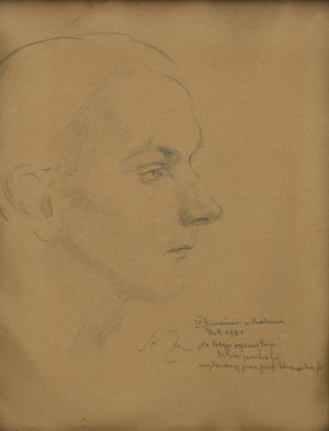 Stanisław ŻURAWSKI (1889-1976), Portret z profilu, 1931