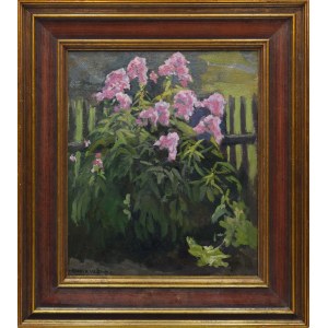 Henryk UZIEMBŁO (1879-1949), Kvetovaný plot