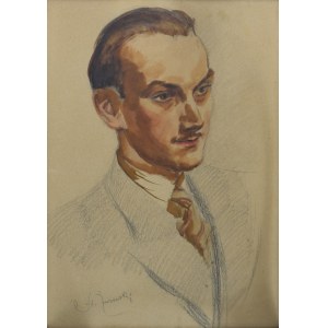 Stanisław ŻURAWSKI (1889-1976), Porträt eines Mannes