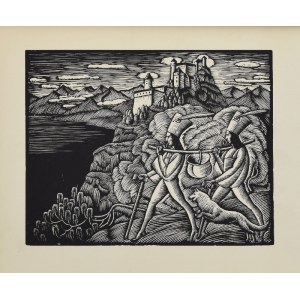 Władysław SKOCZYLAS (1883-1934), Robbers with treasure, 1918