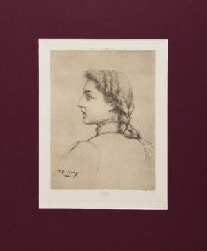 Piotr STACHIEWICZ (1858-1938), Zestaw 6 heliograwiur z serii „Kobiety Sienkiewicza”, 1898