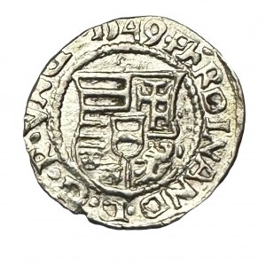 Hungary 1 Denar K.B. FERDINAND I. 1549