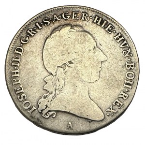 Belgium ½ Kronenthaler JOSEPH II. 1789 A type 2