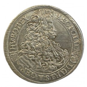Hungary ½ Thaler LEOPOLD I. 1702 K.B. R! M