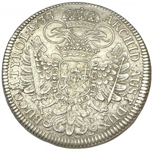 Austria CHARLES VI. 1733 Hall