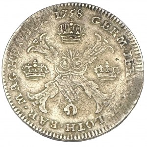 Belgium 1 Kronenthaler FRANCIS I. 1758 Brussels