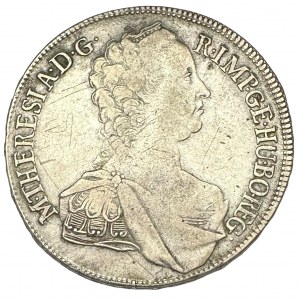 Austria 1 Thaler MARIA THERESIA 1757 Vienna variante „ . X“