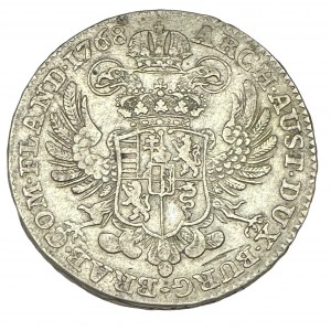 Belgium 1 Kronenthaler MARIA THERESIA 1768 Brussels