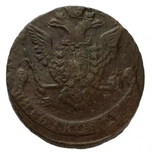 Russian Empire 5 Kopeck 1774 E M