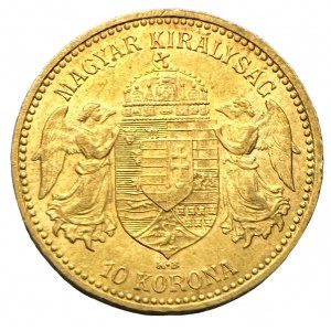 Austria -Hungary 10 Corona Hungary 1894 K.B. FJI.