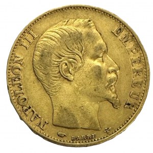 France 20 Francs 1858 A NAPOLEON III.